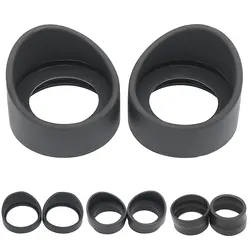 Oculare Eye Cups Caps One Pair binocolo in gomma Eye Guards parti del microscopio Stereo telescopi Eyecups diametro interno 29-36mm