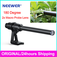 NEEWER 18mm 2X Macro Probe Lens with 17mm Thread for Phone Cage/Phone Case with 17mm Lens Adapter for iPhone Samsung
