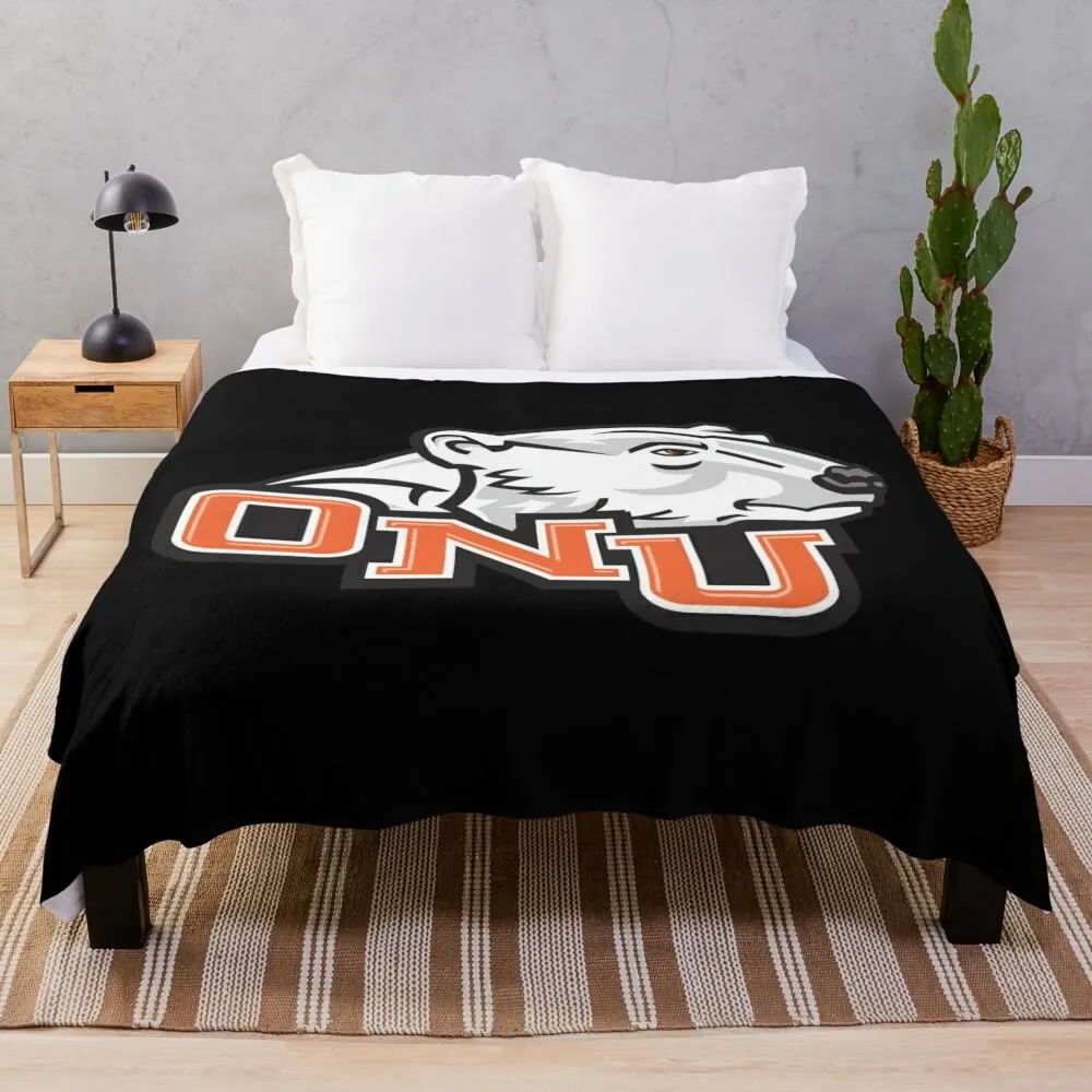 

Ohio polar bears Throw Blanket Hair christmas gifts Blankets For Bed Moving Picnic Blankets