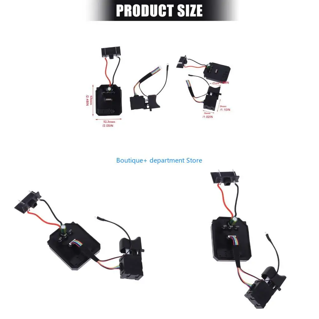 E1PD Multiple Functional Motor Driver Unit With Switches for 2106 Angled Grinders Power Tool