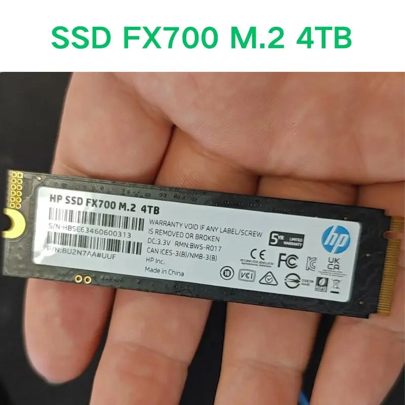 New SSD FX700 M.2 4TB Solid State Drive Fast Shipping