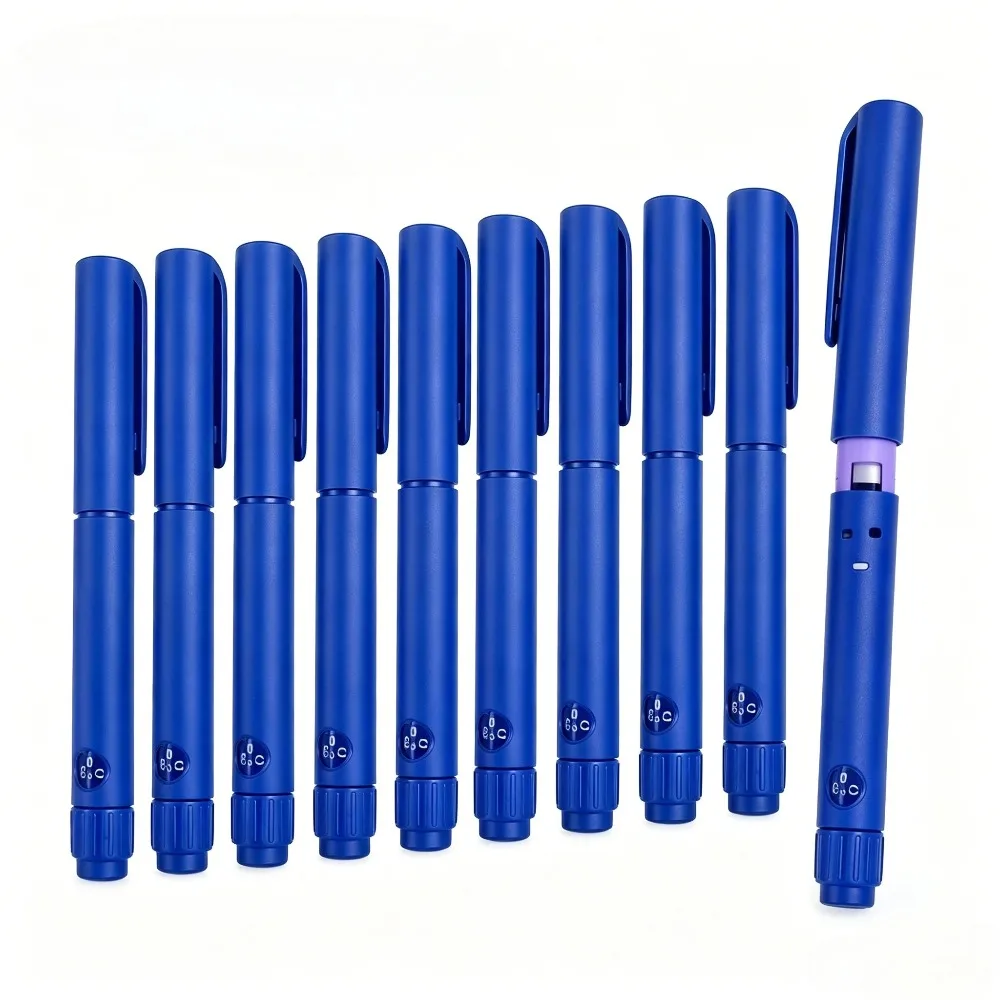 10/5PCS Rotary Push Disposable Sterile Insulin Injection Pens Adjustable Growth Hormone Dosage 60U Magic Beauty Injection Pen view 2