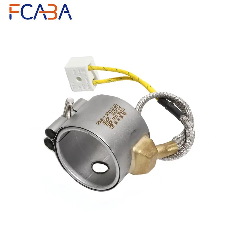 

FCABA Диаметр 80 мм, высота 30 ~ 50 мм, 110 В/220 В/380 В, 250 Вт/300 Вт/350 Вт/400 Вт/430 Вт, алюминизированный ленточный нагреватель, герметичный нагревательный элемент с уплотнительным кольцом