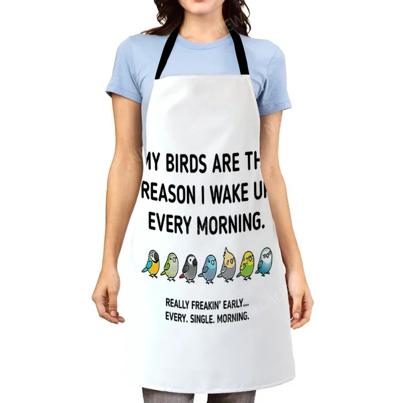 Cartoon Aesthetic Women kitchen apron kids original Children Waterproof girl princess waiter work apron oil proof kawaii cute