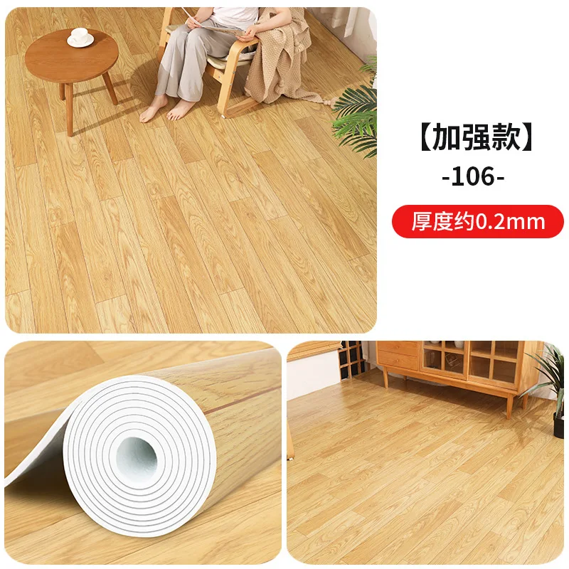 Thick PVC Plastic Floor Mat - Large Area Carpet for Bedroom and Living Room, Full Coverage Home Use Floor Leather Mat - Image 6