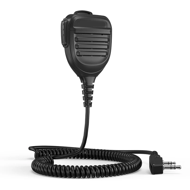 B-aofeng-walkie-talkie UV-5R, altavoz, micrófono, UV-5R, PTT, 2 pines, de mano, para Baofeng BF-888S, UV-21 PRO, accesorios Quansheng