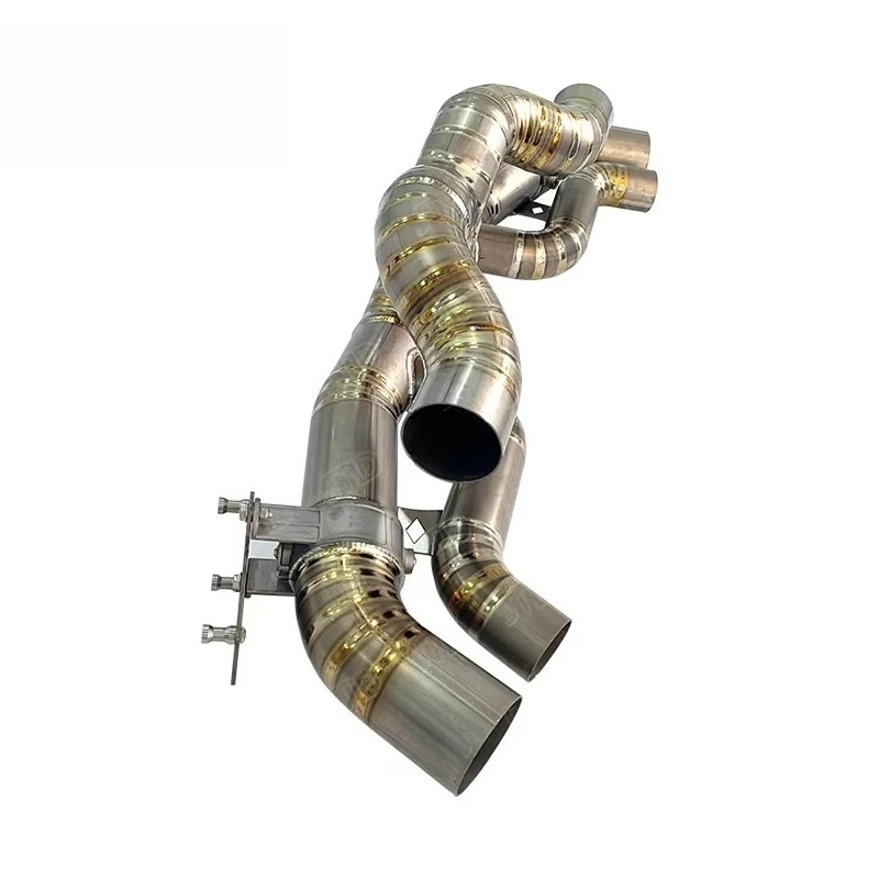 

Titanium Valved Exhaust System for 992 Turbo/Turbo S - Quad Tip Catback with Remote Control