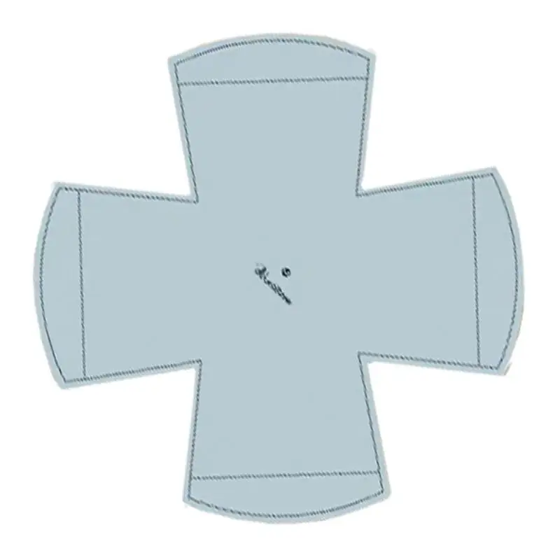 Basket Bag Pattern Template Portable Sewing Pattern Template Christmas Basket Template Cutting Ruler Sewing Machine Ruler For