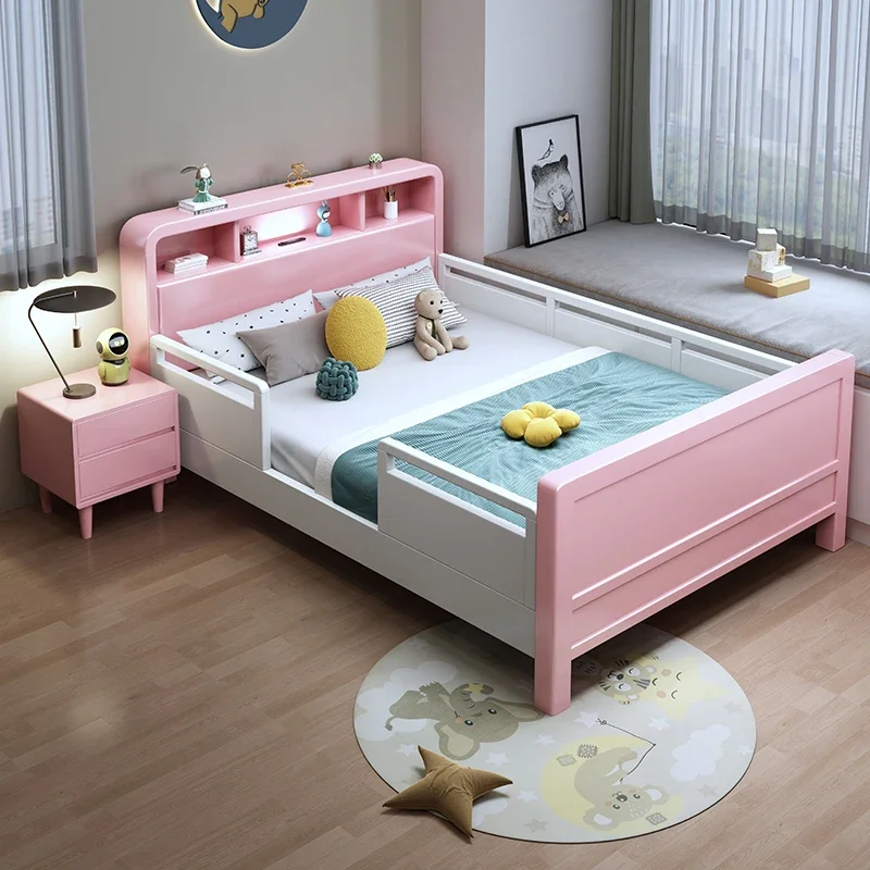 Childrens Furniture Beds Kids Boy Baby Newborn Items Bed Child Bassinets Playpens Children Letto Per Bambini Family 6 Years Old