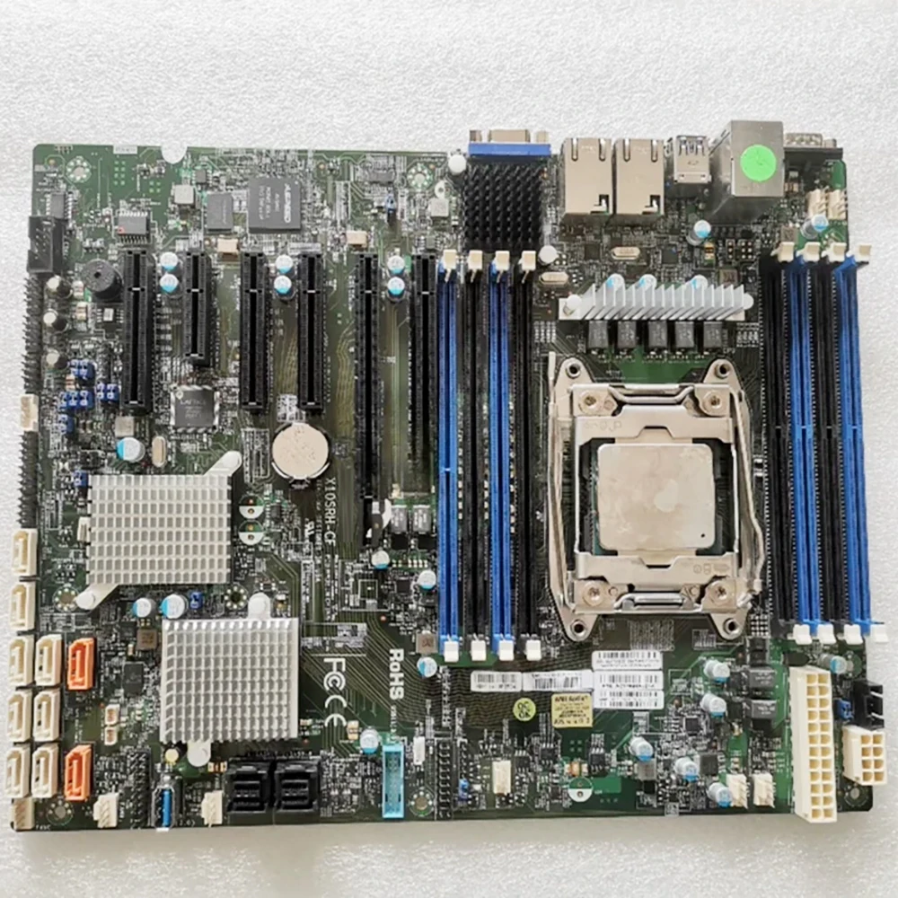 Server Motherboard LGA2011 DDR4 Support E5-1600/2600 V3/V4 X10SRH-CF