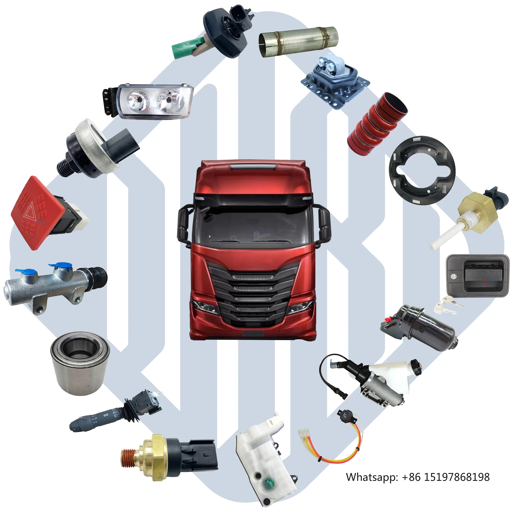 Accesorios de repuestos para camiones OURI para camiones Iveco STRALIS ACCO POWERSTAR DAILY EUROCARGO