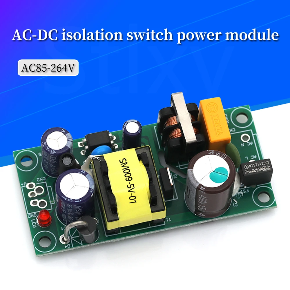 AC-DC odizolowany przełącznik moduł zasilania Converter 220V do 5V 9V 12V 15V 24V moc przełączania zasilanie moduł zasilania 10W 12W