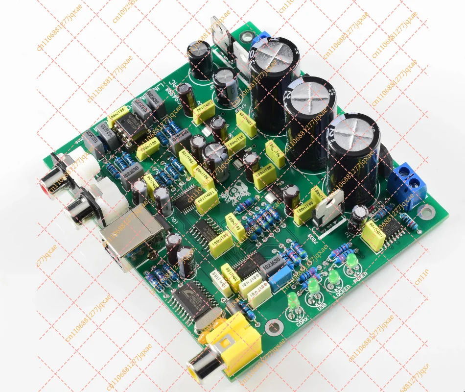CS4398 DAC Board with USB & Coaxial Input, 24bit/192kHz HiFi Audio Decoder Module
