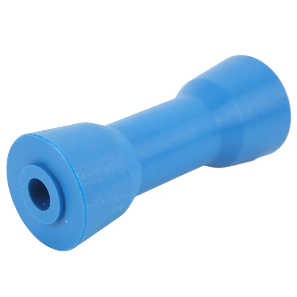 

Durable Part 160mm Keel Roller Blue PVC High Strength Self Centering Roller Boat Trailer Roller Trailer Replacement