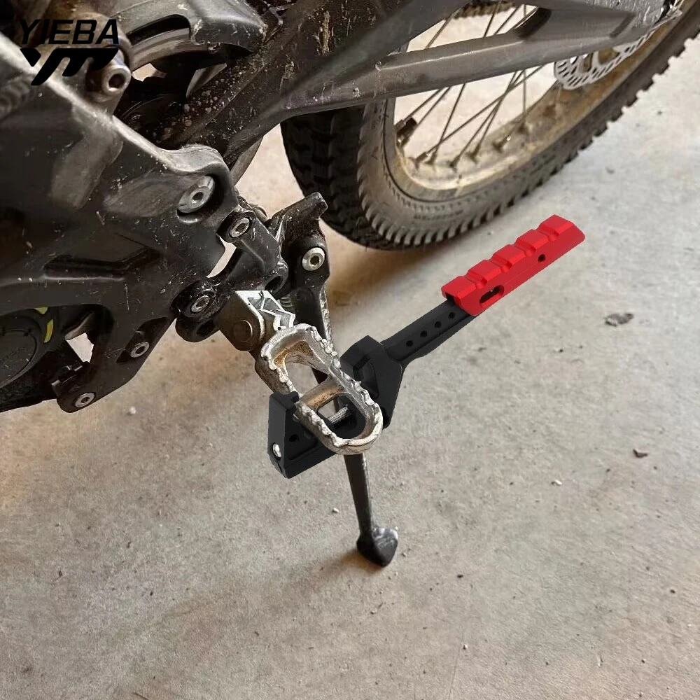 Motorcycle Accessories Passenger Foot Peg Extensions Extended Footpegs For 690 SMC 690 SMC-R 690 Enduro 690 Enduro R 2007 - 2024