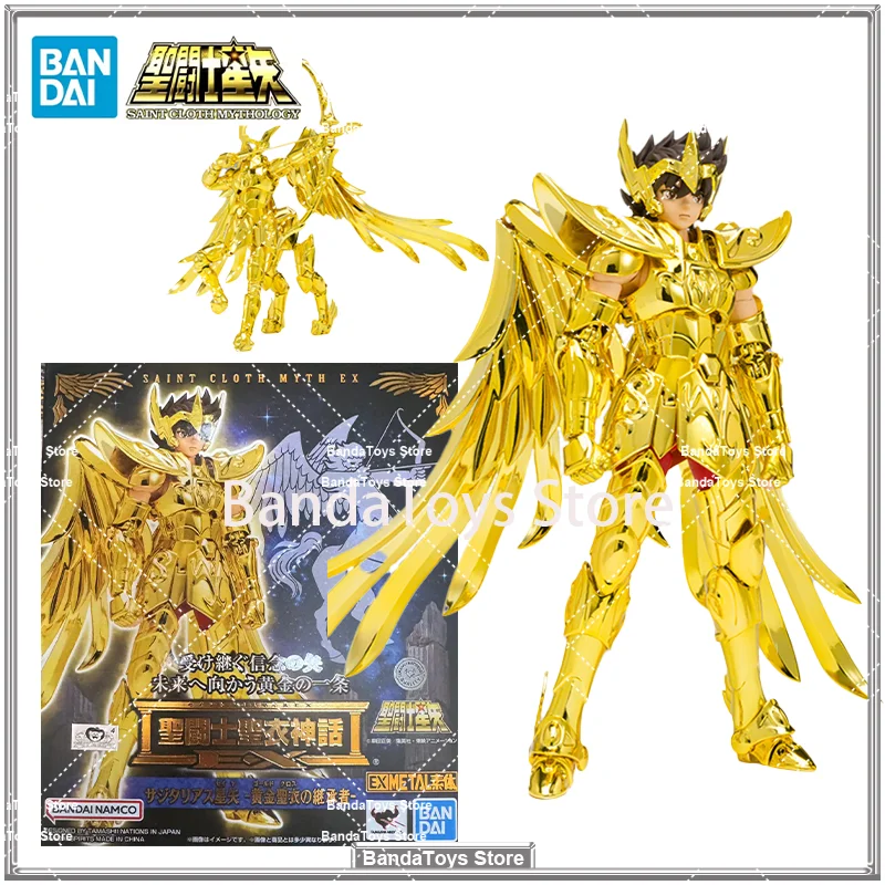 

Оригинальные фигурки героев мультфильма BANDAI Saint Cloth смех EX Стрелец SEIYA наследитель золотой ткани аниме Модели Игрушек