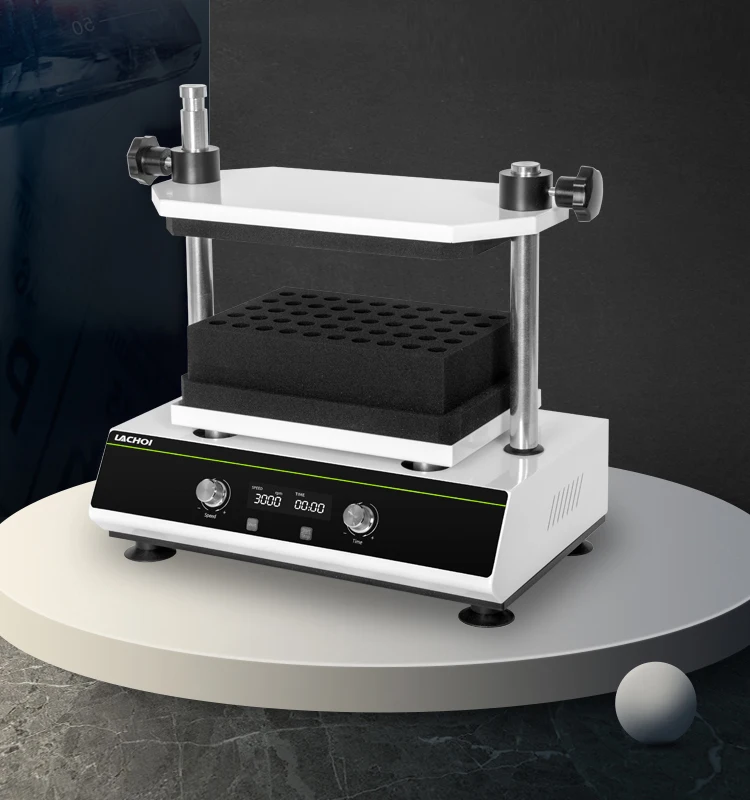 Multi-Tube Lab Mixer With Individual Tube Clamps Ensures Each 1.5/2.0ml Tube Gets Identical Ing