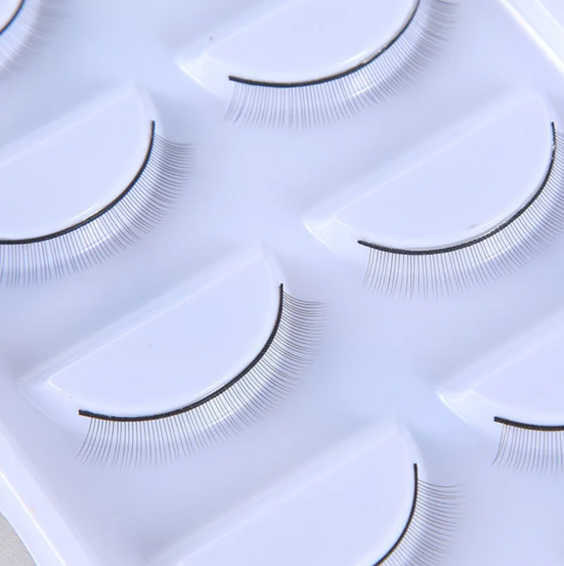 5/10/25 Pairs Training Lashes Eyelash Extension Practice Grafting Natural False Eyelashes For Beginner Makeup Tools