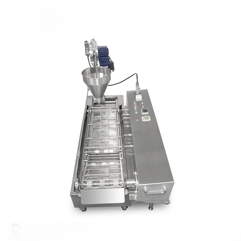 Potty donut machine automatic discharge donut frying machine automatic frying machine electric constant temperature fryer