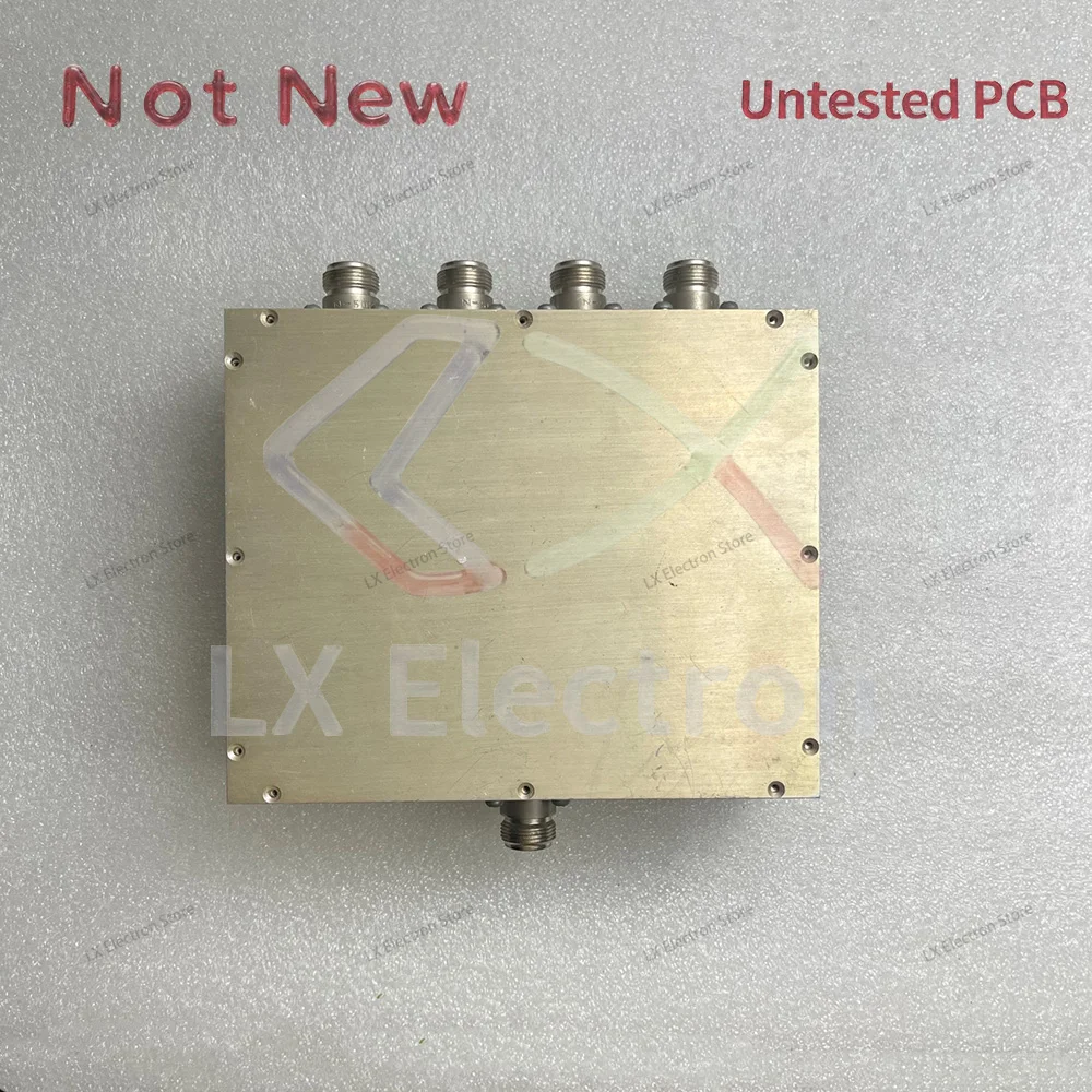 4‑Way 2‑28MHz 1000W CW RF Output Power Combiner, Transmission‑Line Toroidal Transformer  1pcs/Lot