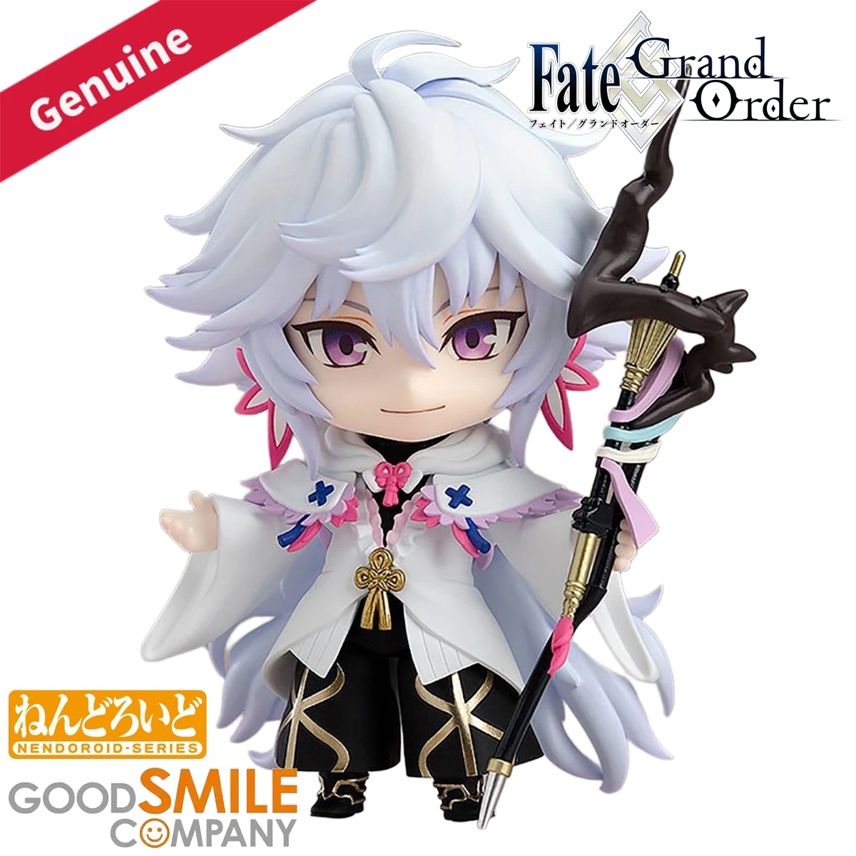 

Original Genuine Good Smile Company Action/Dolls Nendoroid (#970) Fate/Grand Order Merlin Caster Game Character Action Figure
