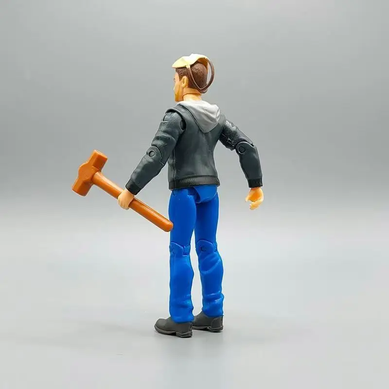 1 SZT. Symulacja Plastikowa Maska Mężczyzna Młot Brat Mobilny Żołnierz Zabawka Lalka do Samochodu RC Crawler 1/10 TRX4 SCX10 D90 TRX6 G63 Tank 300