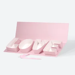 Valentine Day Creative Gift Packaging i Love You Gift Box LOVE Letter Shaped Gift Boxes