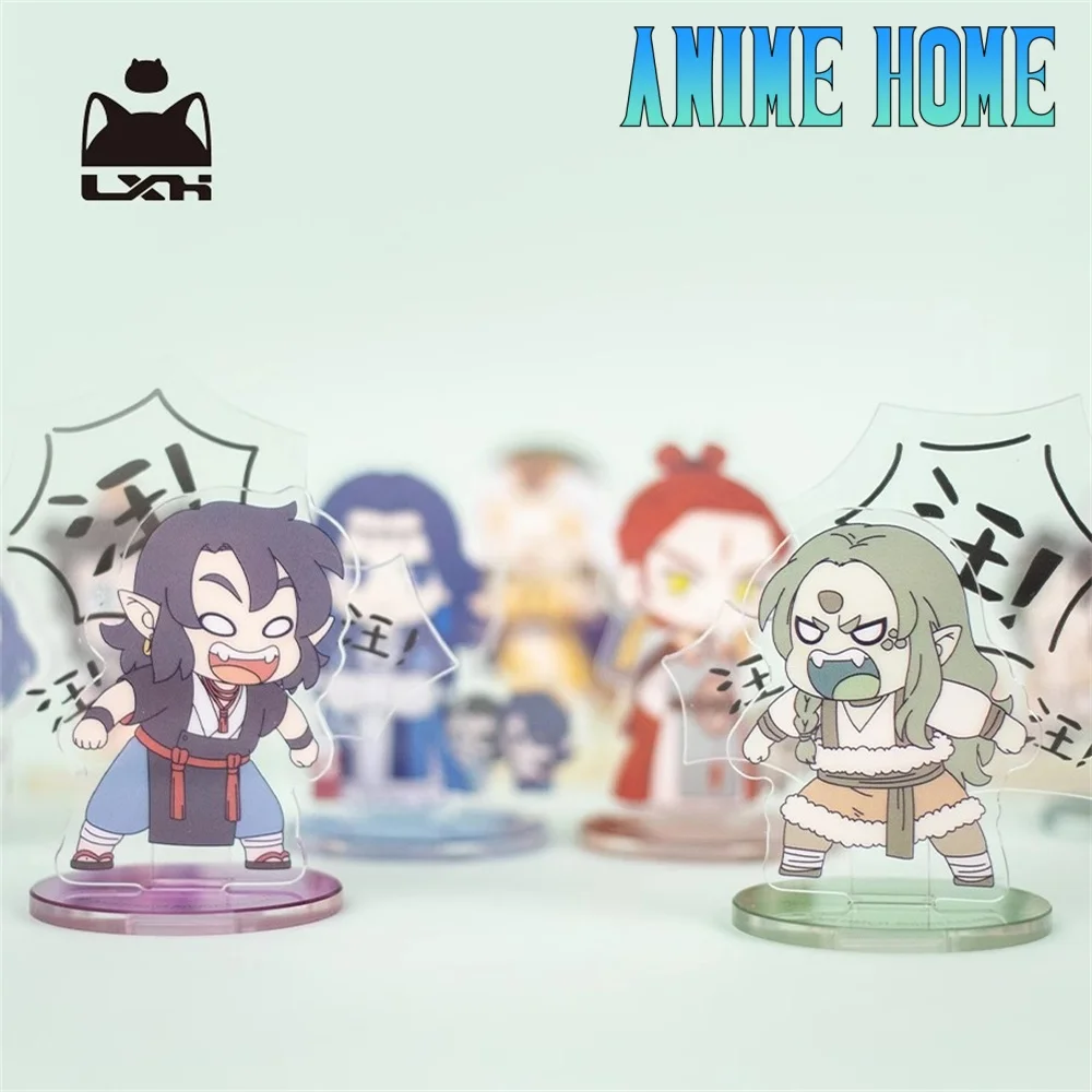 Anime The Legend of Luo Xiao-Hei Xiaohei Wuxian Acrylic Stand Brand Ornament Original Cartoon Cosplay Kids Gift