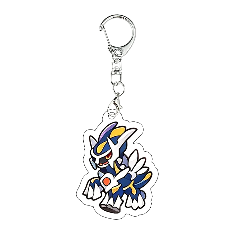 Mewtwo Acryl-Schlüsselanhänger Suicune Ho Oh Anime Cartoon Cosplay Requisiten Mew Latios Dragonite Gastly Cosplay Requisiten Taschenanhänger Geschenk – Detail 2