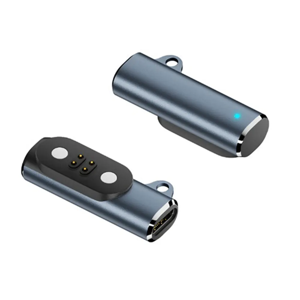 1 Pcs USB C Charger Adapter Sleek Aluminum Alloy  For Mojawa Run Plus Built In N52 Strong Magnetic Field Efficient Charging Part