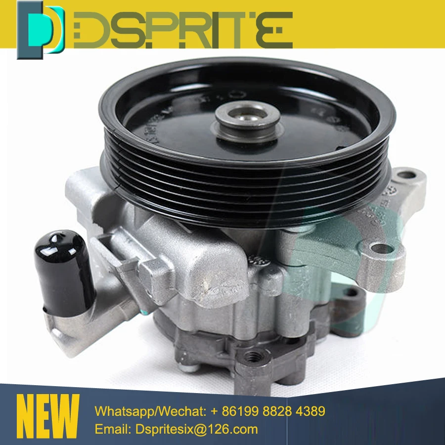 For Mercedes Benz GLK350 2010-2012 4Matic Base 3.5L 006466230180  0064662301 0064662401 Power Steering Pump w/ Pulley