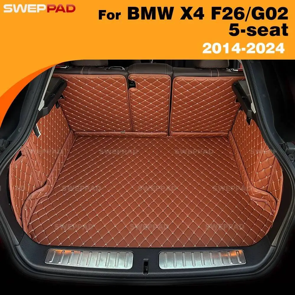 

For BMW X4 F26/G02 5-seat 2014-2024 23 22 21 20 19 18 17 16 15 Auto Full Coverage Trunk Mat Car Cargo Liner Accessories