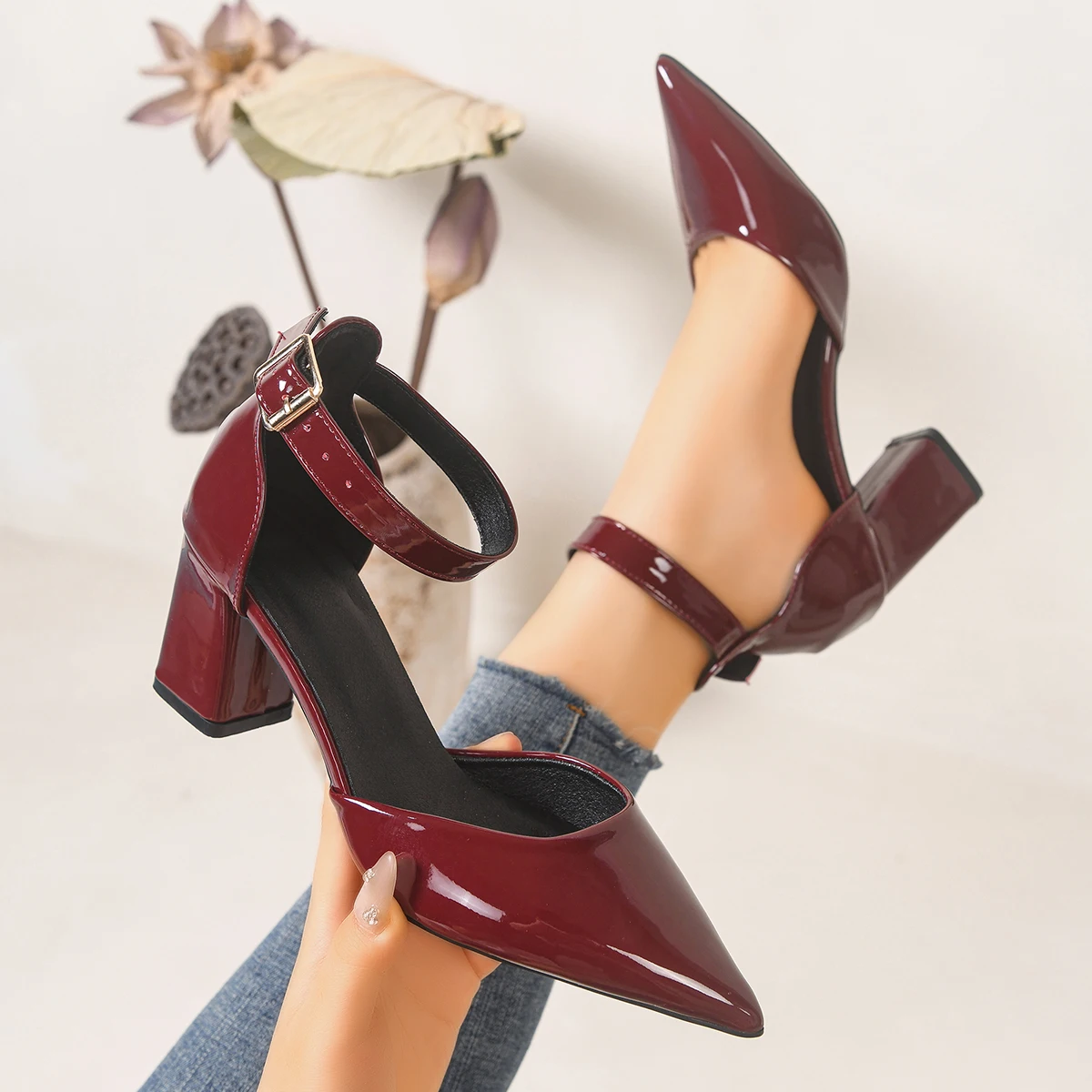 Women'S Shoes For Work - Damskie sandały na wysokim obcasie, letnie,