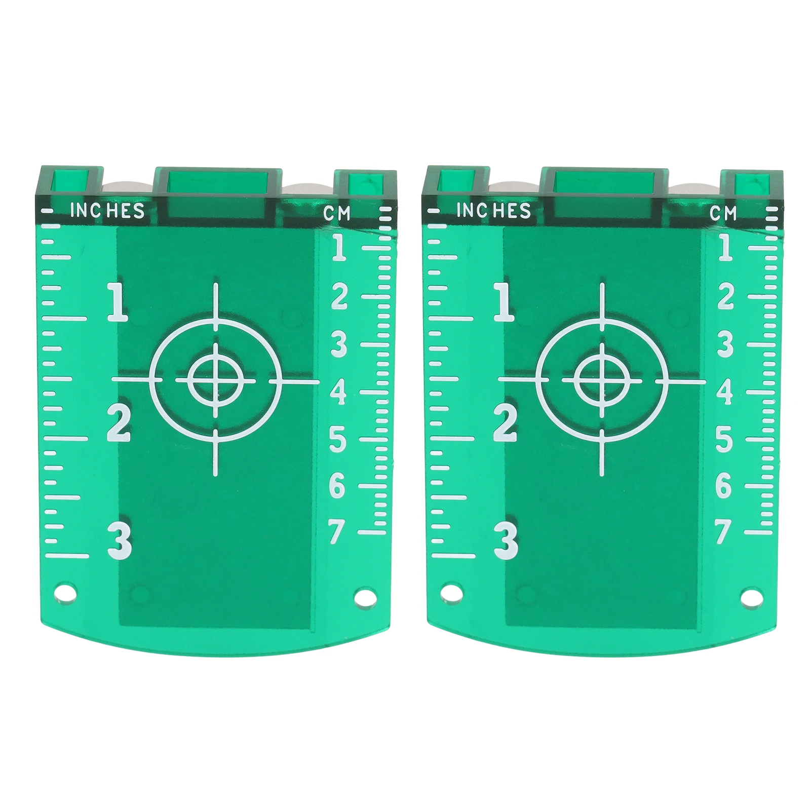 Laser Target Plate ABS Magnetic Floor Laser Target Card Level Plate for Replacement Magnetic Laser Target Level Plate