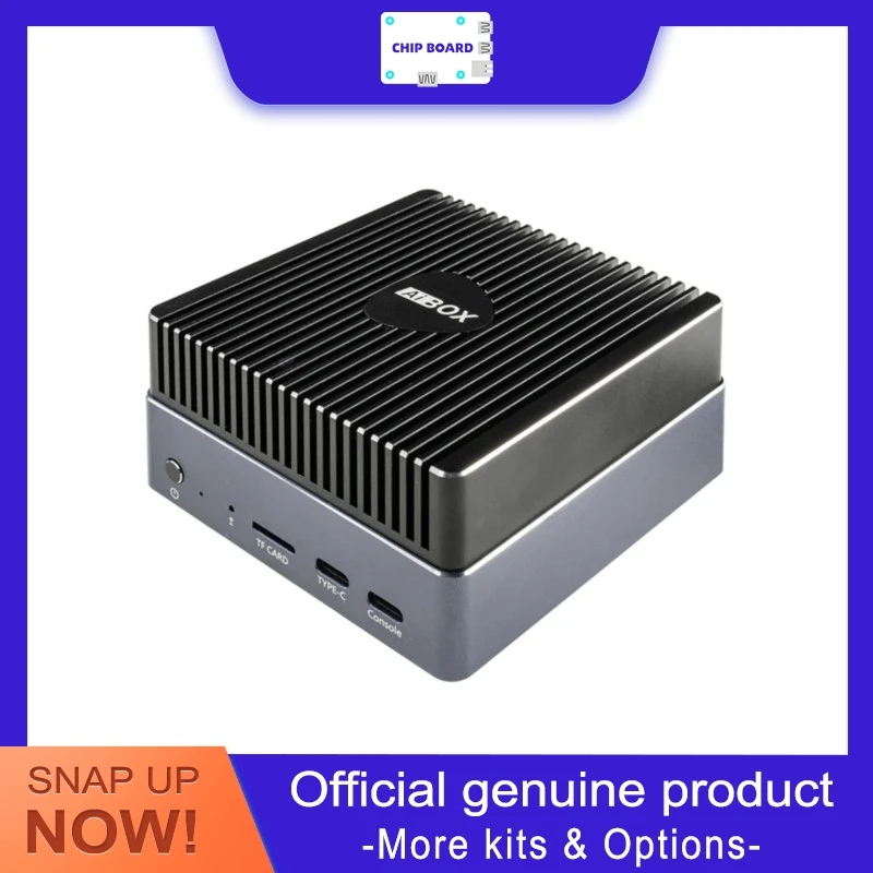 

AIBOX-3588S a fanless industrial PC based on the Rockchip RK3588S platform, suited for AI and multimedia processing tasks.