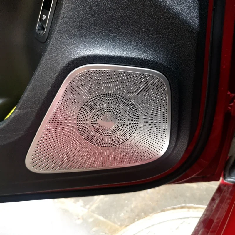 Car Door A Pillar Stereo Audio Speaker Cover Trim Decoration For Mercedes Benz CLA GLA GLB A Class C118 H247 X247 W177 2019-22