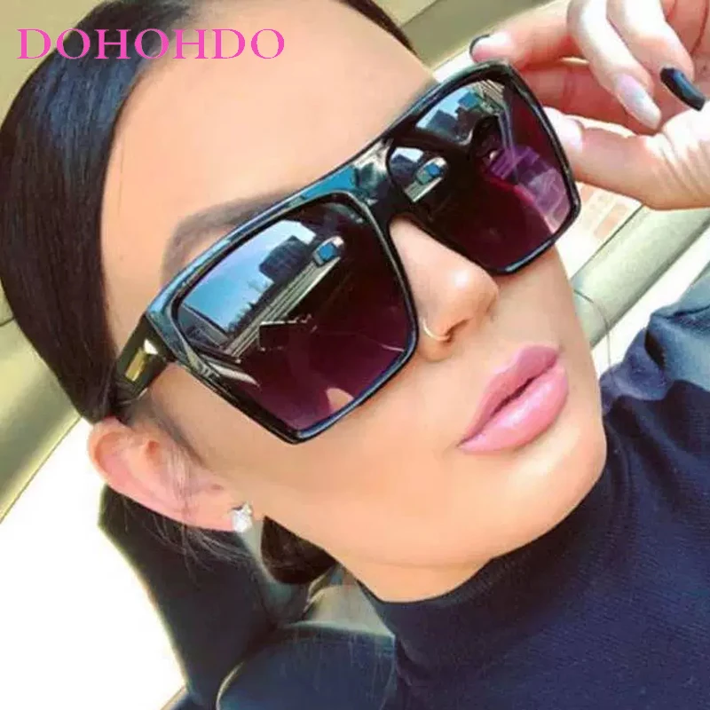 

Classic Oversized Square Frame Sunglasses Women Men Luxury Brand Designer Outdoor Sports Driving Sun Glasses UV400 Lentes De Sol