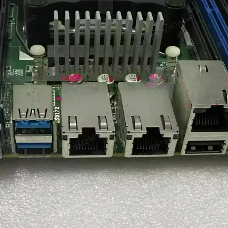 Support NVMEM.2 DIY ALEO Six Card Second-hand, 90% New RD450X Dual X99 Server Main Board 2680v4