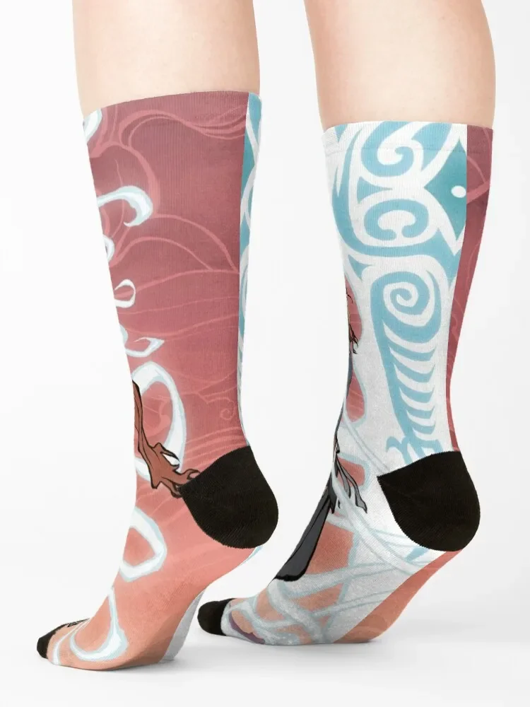 جوارب Raava Avatar صيفية مضادة للانزلاق لكرة القدم والتنس جوارب فاخرة للرجال والنساء