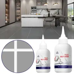 Waterproof Tile Repair Filler Seam Beauty Agent,Grout Tiling Tile Reviver Repair, Ceramic Tile Filler Refill Agent For G2O7