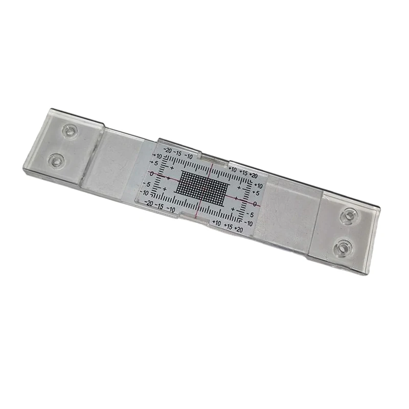 Plastic Corner Tell Tale Crack Monitor Gauge With ±1mm Grid For Concrete Wall Building Material Crack Width Measuremen