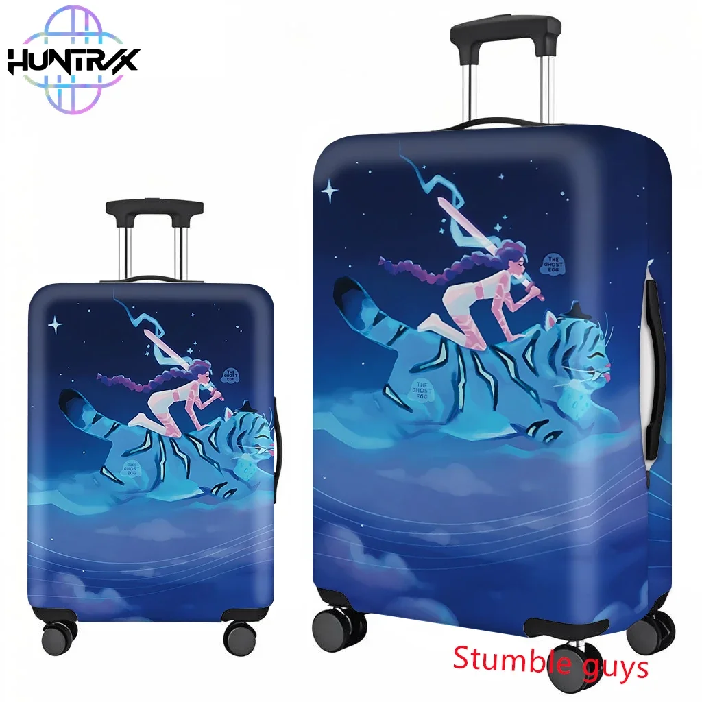 غطاء الأمتعة Demon Hunters Kpop يناسب حقائب السفر مقاس 18-32 بوصة #5