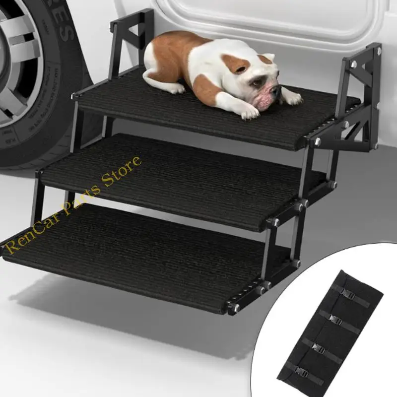 

Outdoor Vehicle Step Covers Non Slip Stair Mats Strong Polyester Protectors 3pcs