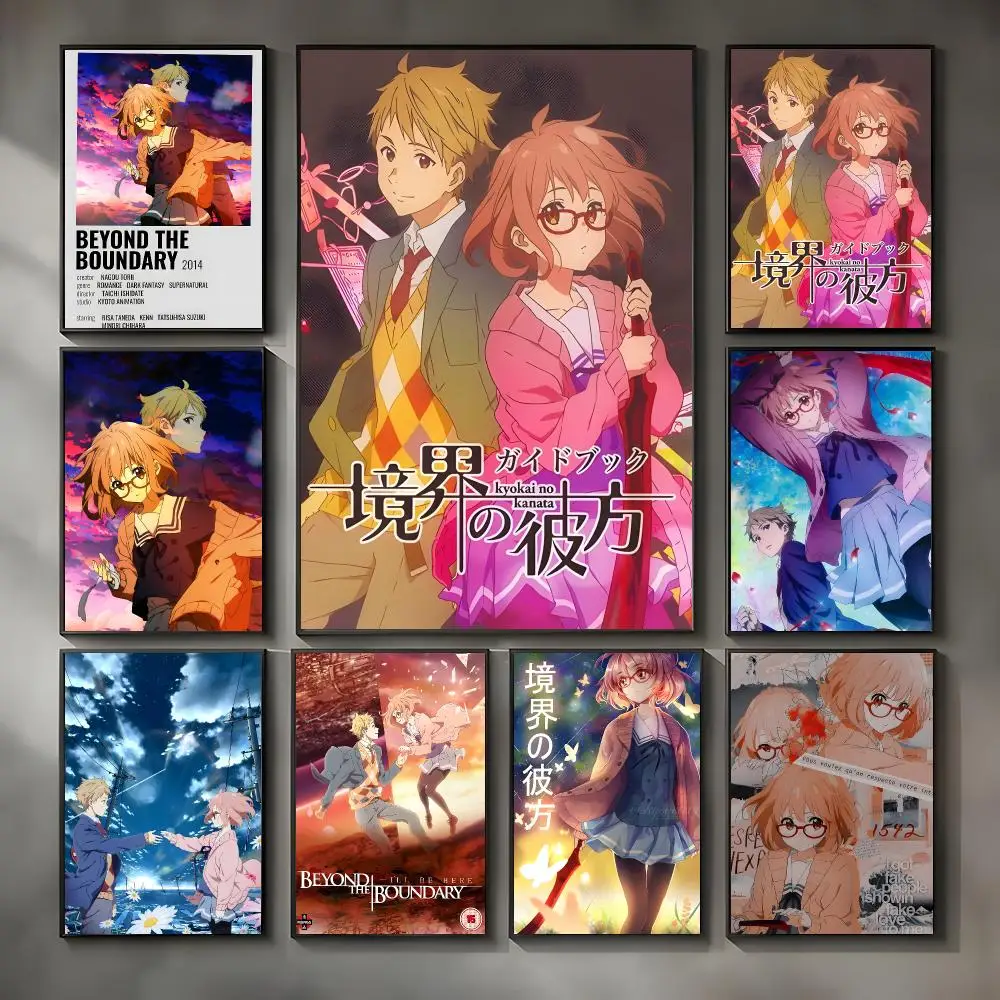 Supernatural Anime Beyond the Boundary Poster Modern Interior Wall Decor & Trendy Home Highlights