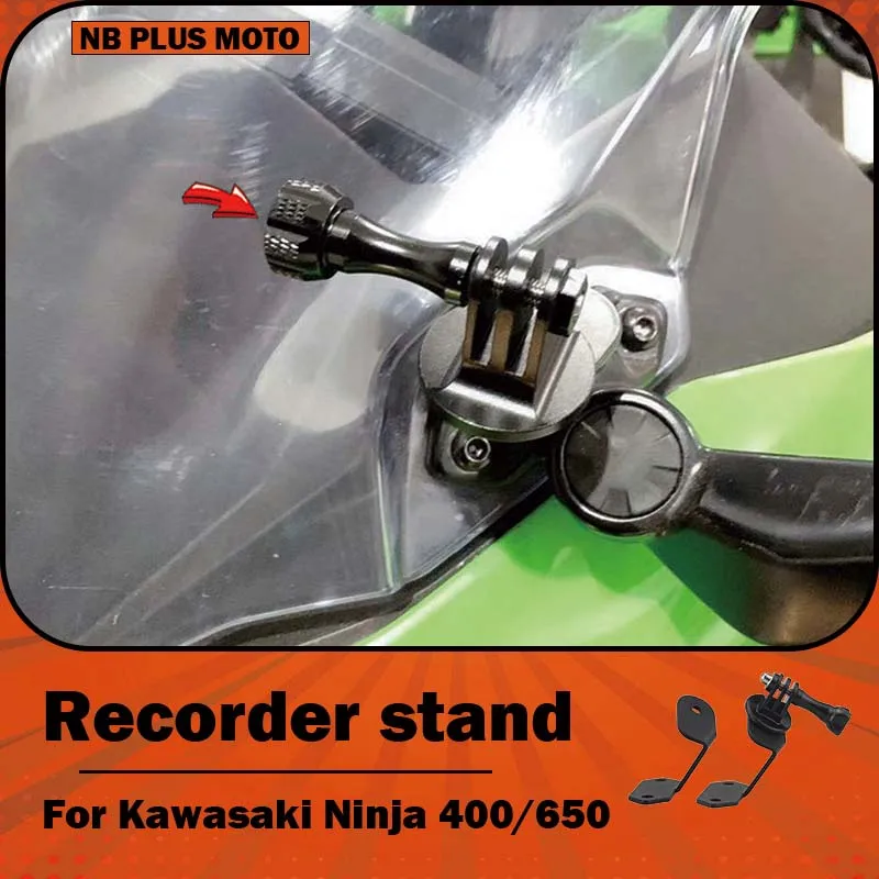 【premium】support-pour-camera-d'action-kawasaki-ninja-400-650-ninja-400-support-pour-dashcam