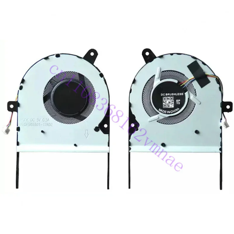 

New CPU Cooling Fan for ASUS X505B K505B A505B X510uq X505ba X505bp X501uq NS85B01-17A02 DC5V 0.5A