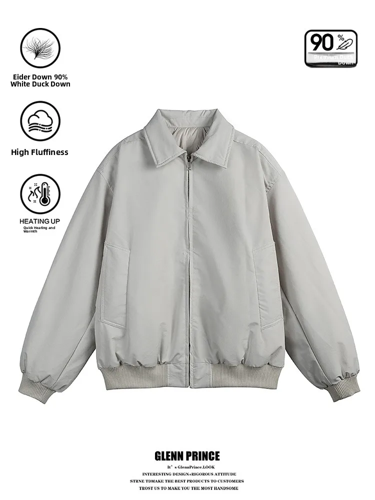 

Мужская пуховая куртка American Sle GPstudio: ветрозащитная, для активного отдыха, повседневная, зимняя, устойчивая к высоким температурам, теплая верхняя одежда