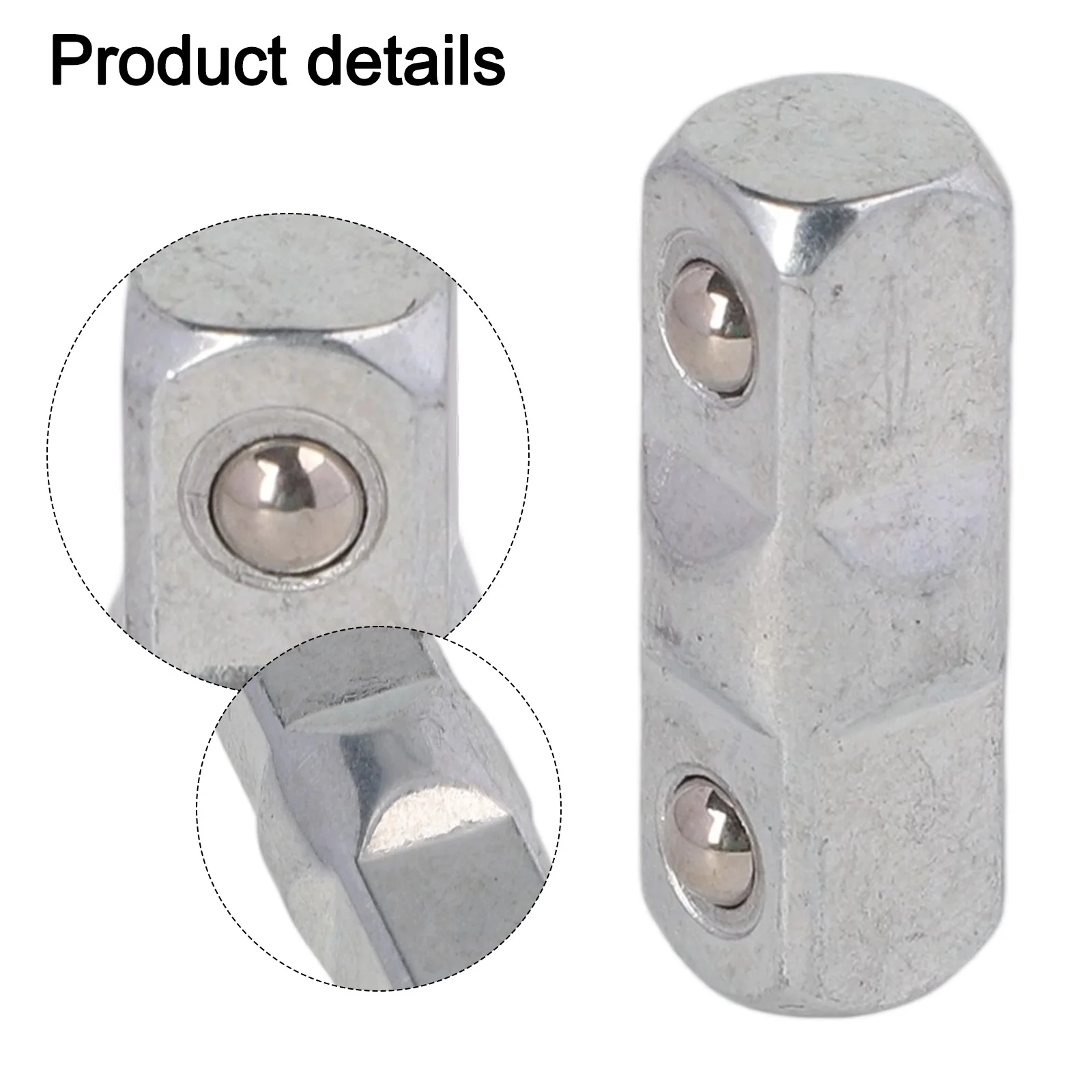 3/8 Chiave a tubo esagonale a doppia testa Adattatore Asta di prolunga Driver Strumento di conversione Utensili manuali antiscivolo in acciaio al cromo vanadio