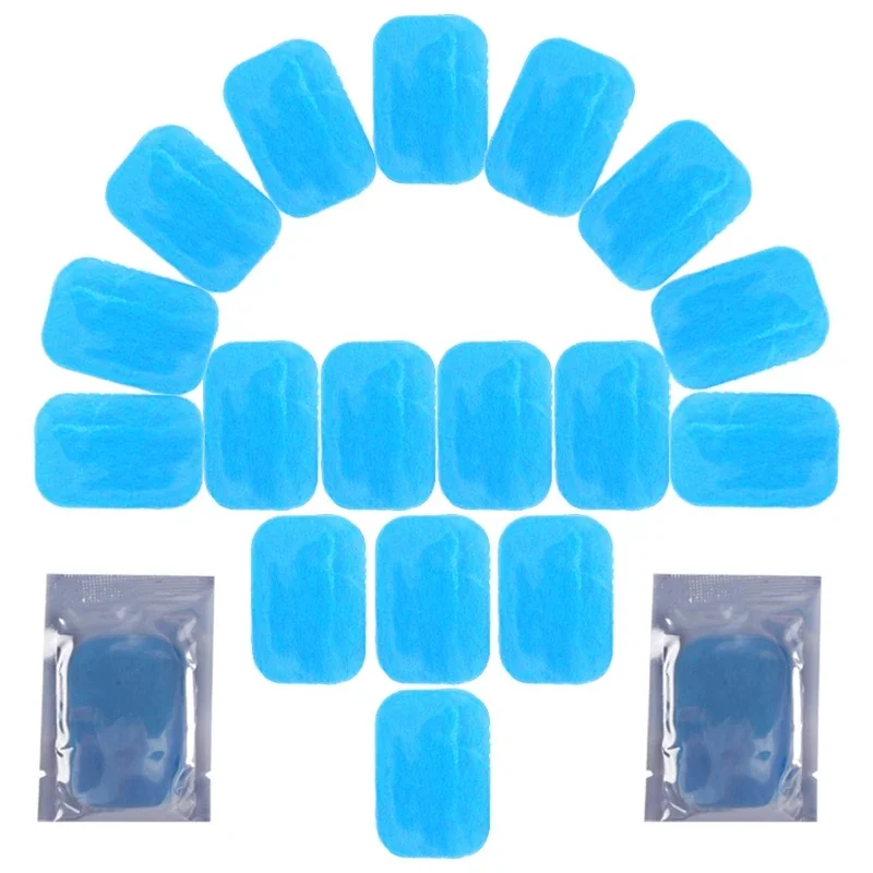10/20/40/60pcs Electrode Pads Muscle Gel Training Massager Hydrogel Electrode Patch Trainer Fitness Gel Replacement ABS Stickers