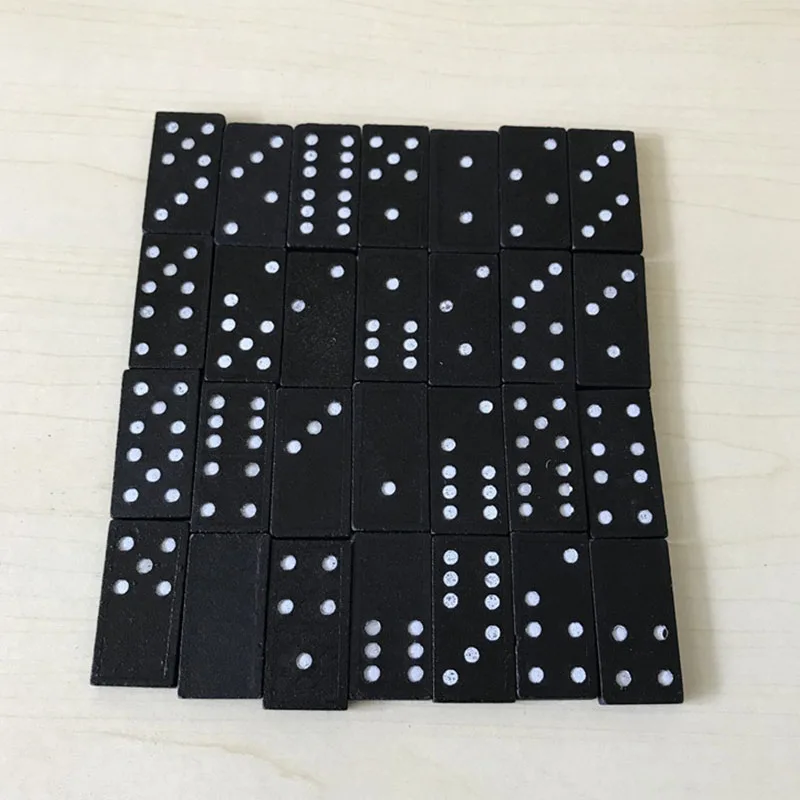 28 pz/set domino in legno giochi da tavolo viaggio divertente gioco da tavolo domino giocattoli capretto bambini giocattoli educativi per i regali dei bambini